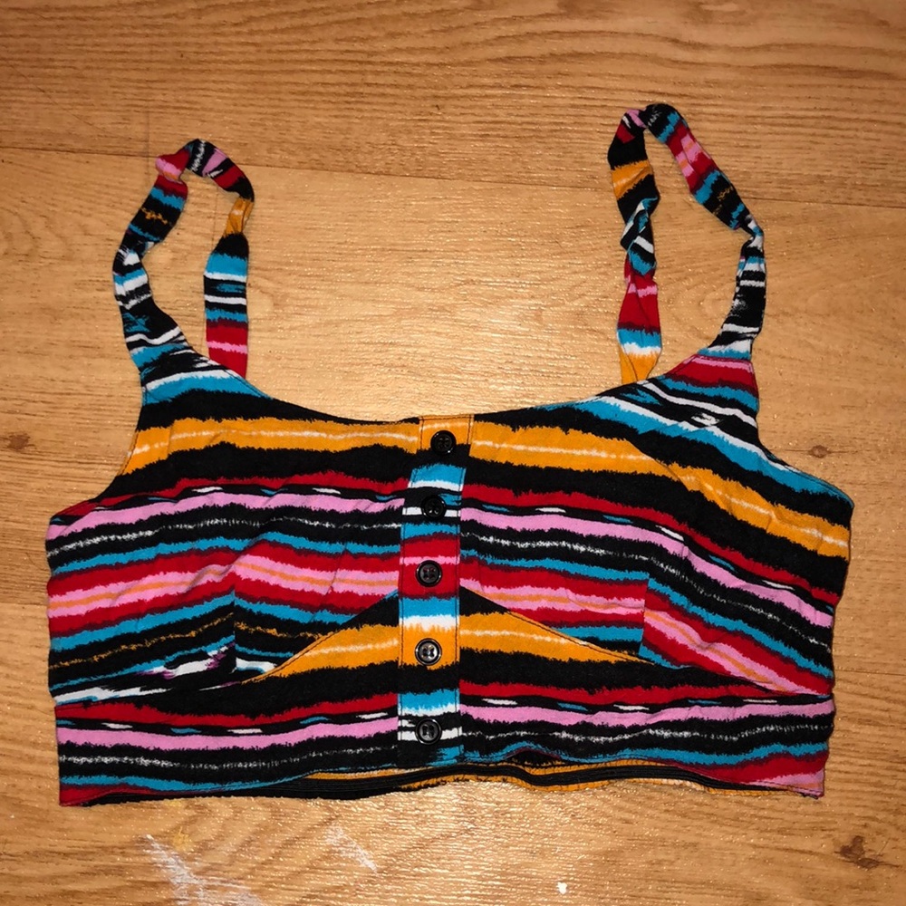 Bandeau crop top